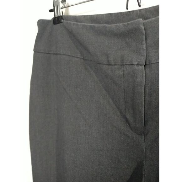 $ Covington Woman 14S Grey Trouser Pants Casual Office Business Boot Cut - Picture 5 of 10